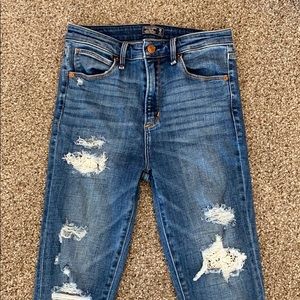 Abercrombie High Rise Skinny Jeans